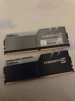 G.SKILL Trident Z RGB 32GB (2x16GB) DDR4-3200 DIMM CL16 Dual Kit Arbeitsspeicher