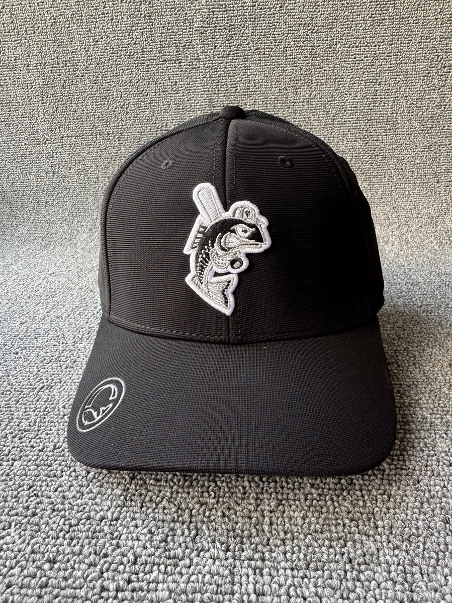 American Needle Baseball Trucker Strapback Black Mascot Cap Hat Unknown
