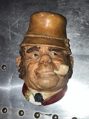 Vintage England Bossons Chalkware Head  1960s Paddy