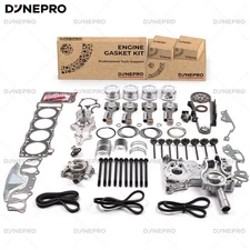 Overhaul Engine Rebuild Kit For 85-95 Toyota Pickup 4Runner 2.4L L4 SOHC 22RE