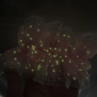 Vtg Barbie 80s DREAM GLOW Clothing Accessory SHAWL Boa stole glows in the dark