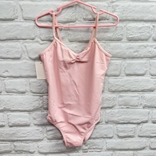 Balera Girls Pink Classic Leotard Size MC 6-8 Dance Gymnastics Tutu Ballet New  