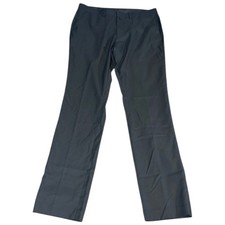 Men s Black Slim Fit Work Trousers W34 L33 Sm...