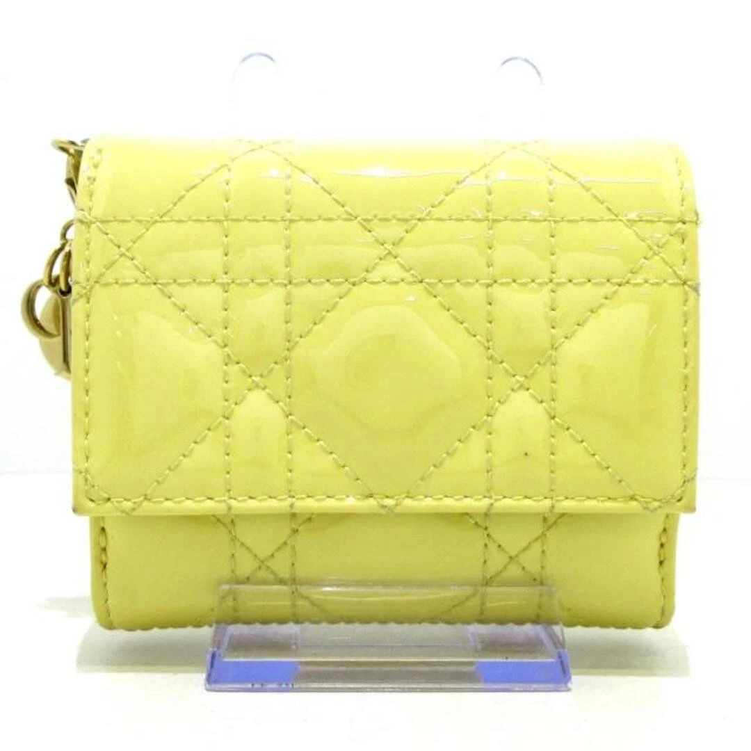 Portefeuille Dior/Christiandior Dior triple femme lotus cuir ivoire