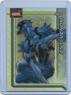 2026 Topps Chrome Marvel Comics Refractor Anti-Venom #102