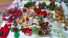 Huge Lot of Vintage Christmas Craft Supplies
