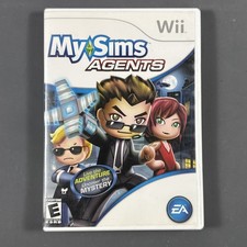 MySims Agents Nintendo Wii Complete CIB Tested