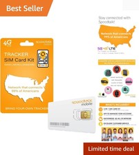 Versatile GPS Tracker SIM Card Kit - Standard, Micro, Nano Sizes for All Devices