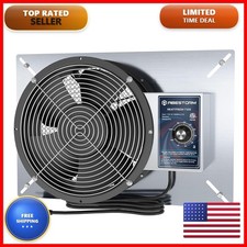 Abestorm 720Cfm Crawlspace Ventilation Fans Ip-55 Grade Basements Stainless