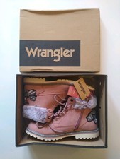 Women's WRANGLER Creek Patch-F Girl Winter Rose Coloured Boots, UK 6 (New Boxed)