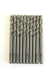 1/8 (.1250) DRILLS HSS SCREW MACHINE BRIGHT 118° NACHI L561- 10 PACK