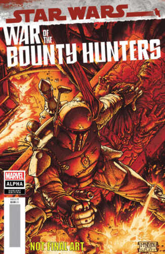 Star Wars War Bounty Hunters Alpha #1 Mcniven Crimson Variant (2021) - Picture 1 of 1