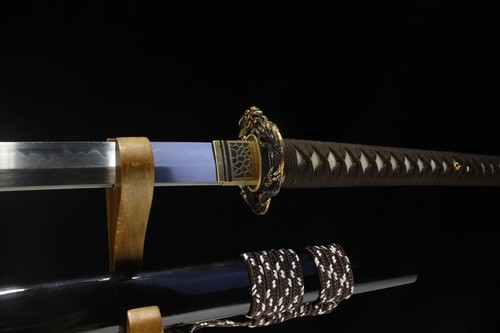 Japanese Great Large Long Handle Nodachi Odachi Sword Big Dai O Katana Combat - Picture 7 of 10
