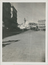 Algérie, Alger, place du Gouvernement et la Mosquée Vintage print, Photographie