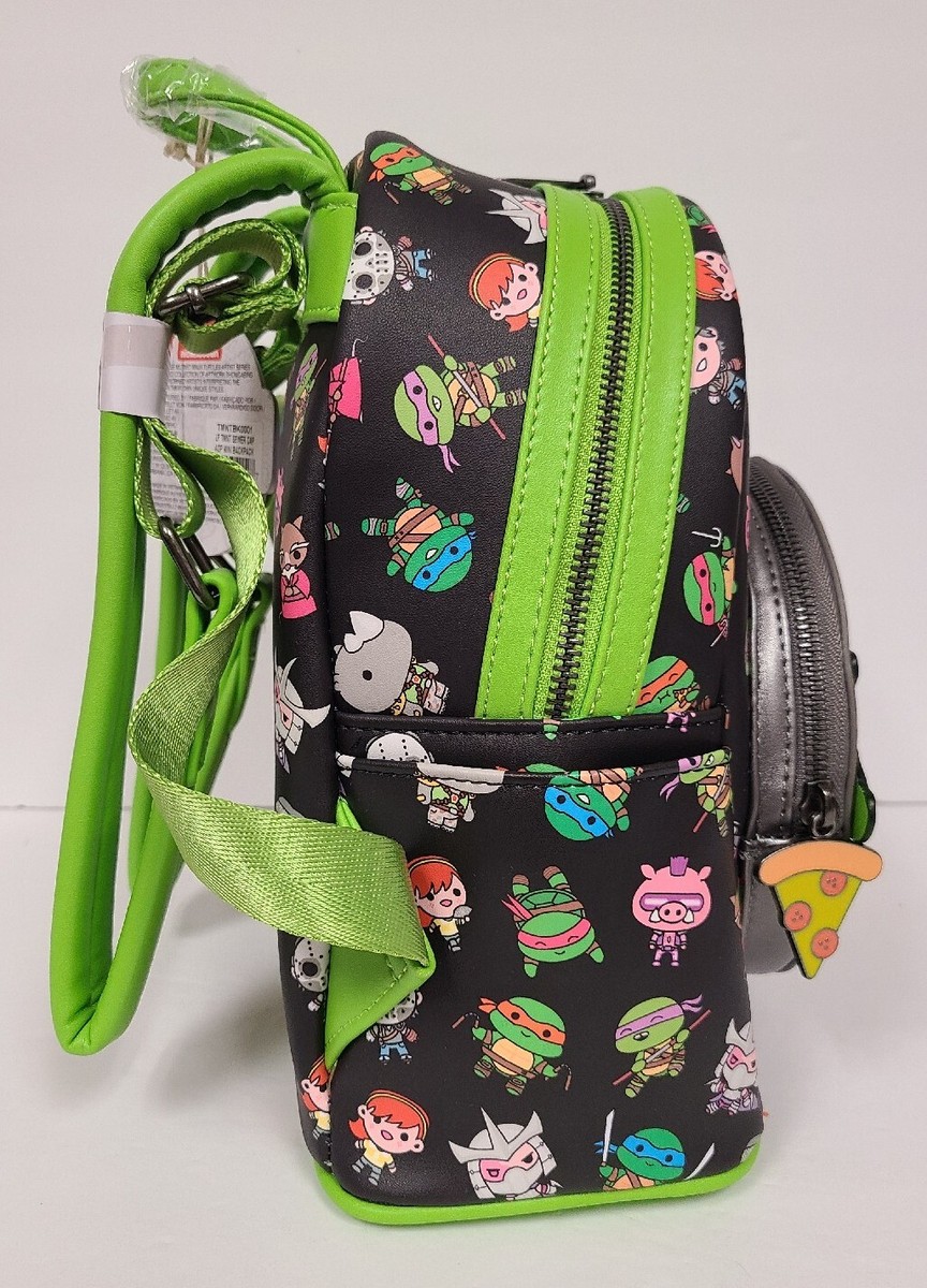 【Lounge Fly】Teenage Mutant Turtles Sewer Cap Mini Backpack TMNT Sewer Cap AOP Loungefly Mini Backpack Standard : Amazon