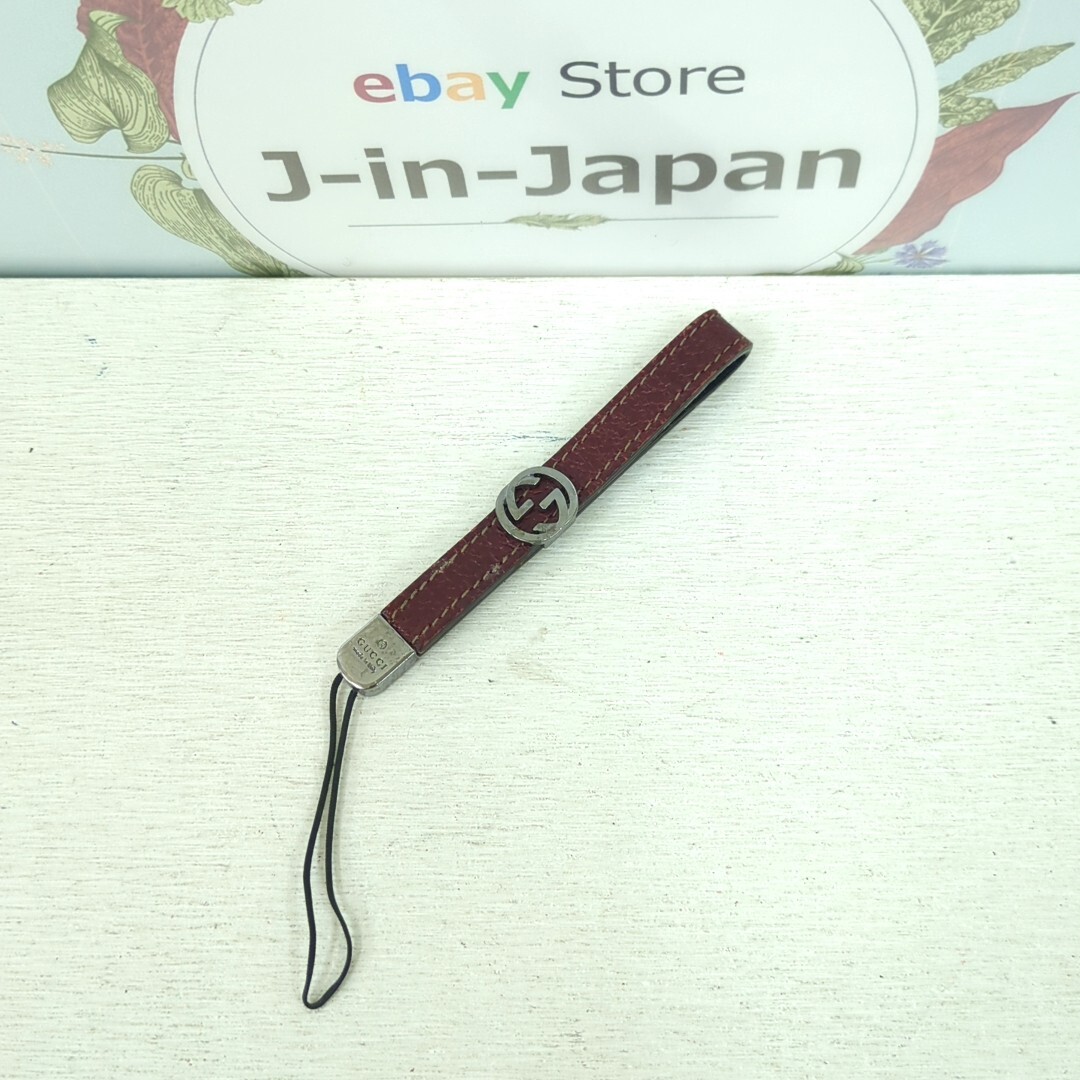 GUCCI レザー携帯ストラップ 楽天市場】【未使用品】GUCCI グッチ ストラップ 携帯ストラップ