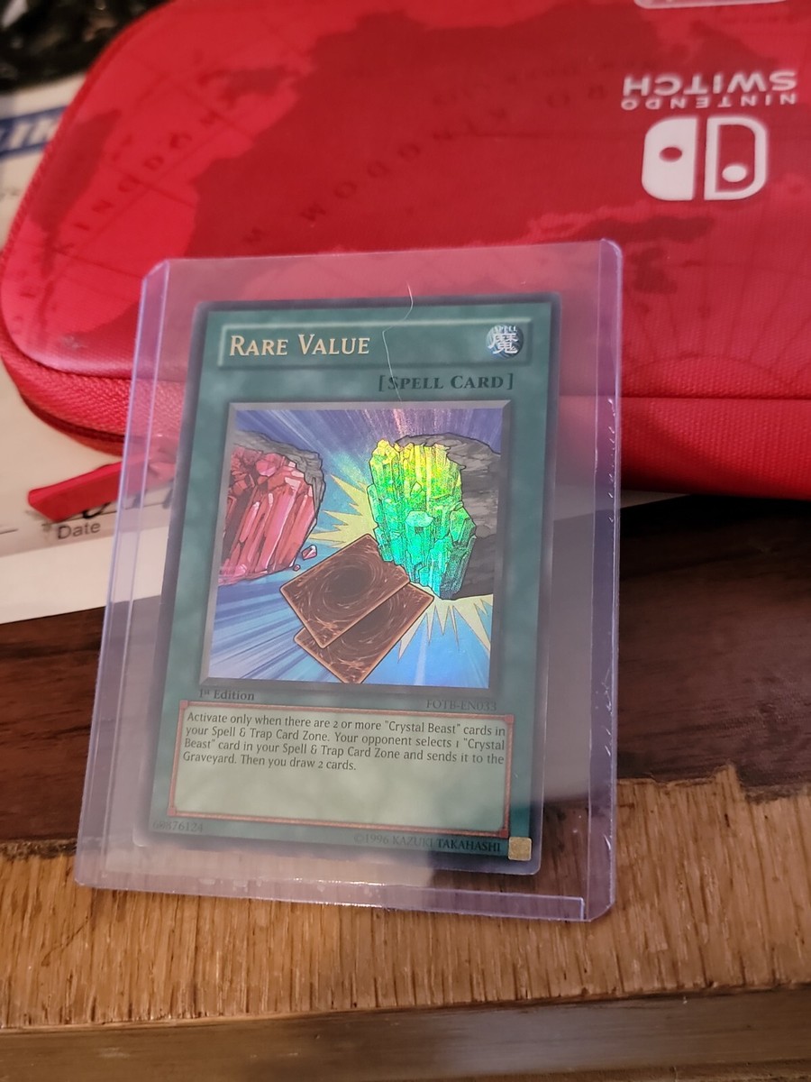 Yugioh! LP Rare Value - FOTB-EN033 - Ultra Rare - 1st Edition Lightly  Played | eBay