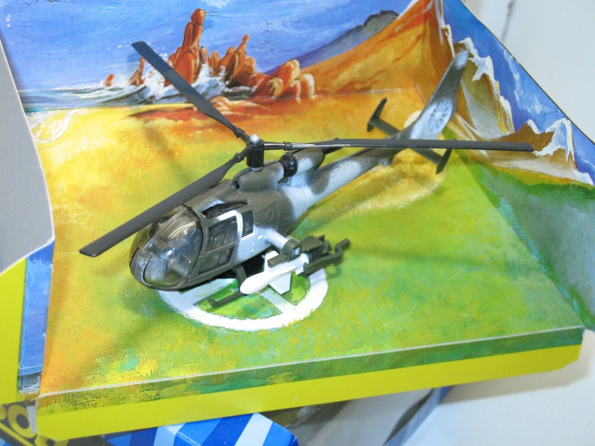 SOLIDO, Military Gazelle Helicopter Camouflage Original +