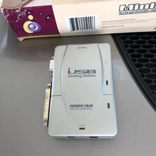 Vintage IOGEAR USB DOCKING STATION-(QUC2000L)-Replicator