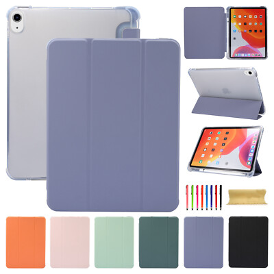 ipad air 4 clear case with pencil holder