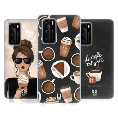 HEAD CASE DESIGNS FRENCH CAFE SOFT GEL CASE FOR HUAWEI PHONES 4