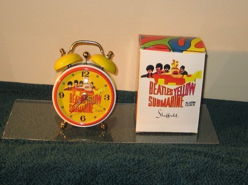 Beatles 1968 Sheffield Yellow Submarine Original Alarm Clock EC . - Picture 6 of 6