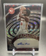 SOLOMON HILL /25 INTERSTELLAR PRIZM AUTO 2020 PANINI SPECTRA RADIANT SIGNATURES