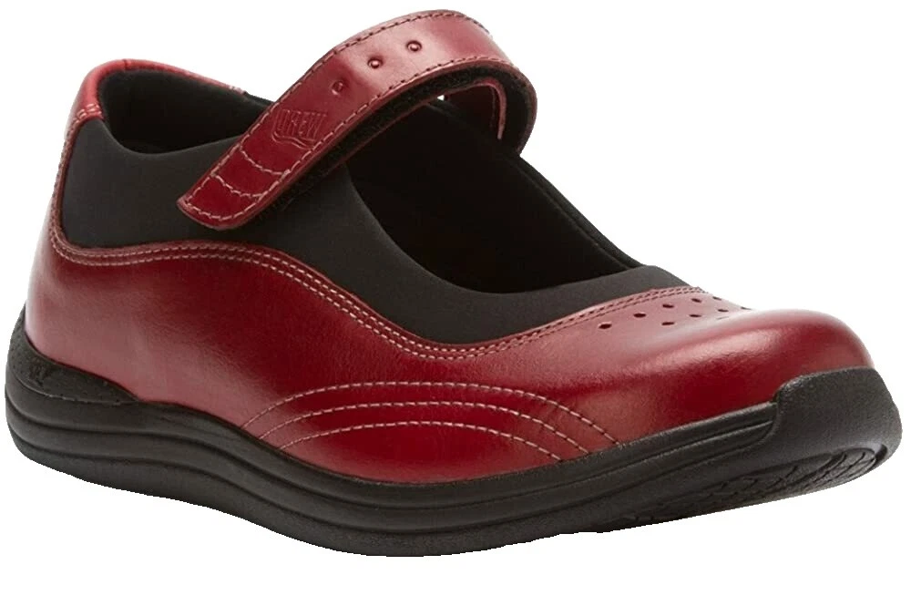 Sapatos femininos Drew de couro conforto superior