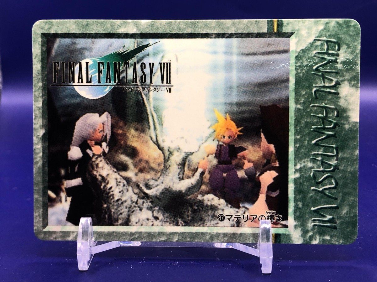 Final Fantasy 7 87 Card Bandai 1997 Japanese | eBay