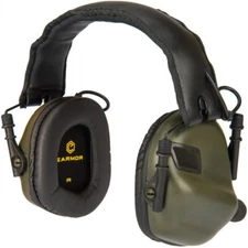 Earmor M31 Electronic Hearing Headphones w/ NATO Input - FOLIAGE GREEN