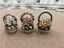 STOCK BOMBONIERE MATRIMONIO COMUNIONE CRESIMA CAPODIMONTE 20 PEZZI € 80,00