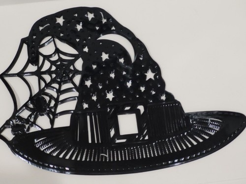 Halloween Witch Hat Vinyl Placemats Home Decor NEW - Picture 5 of 5
