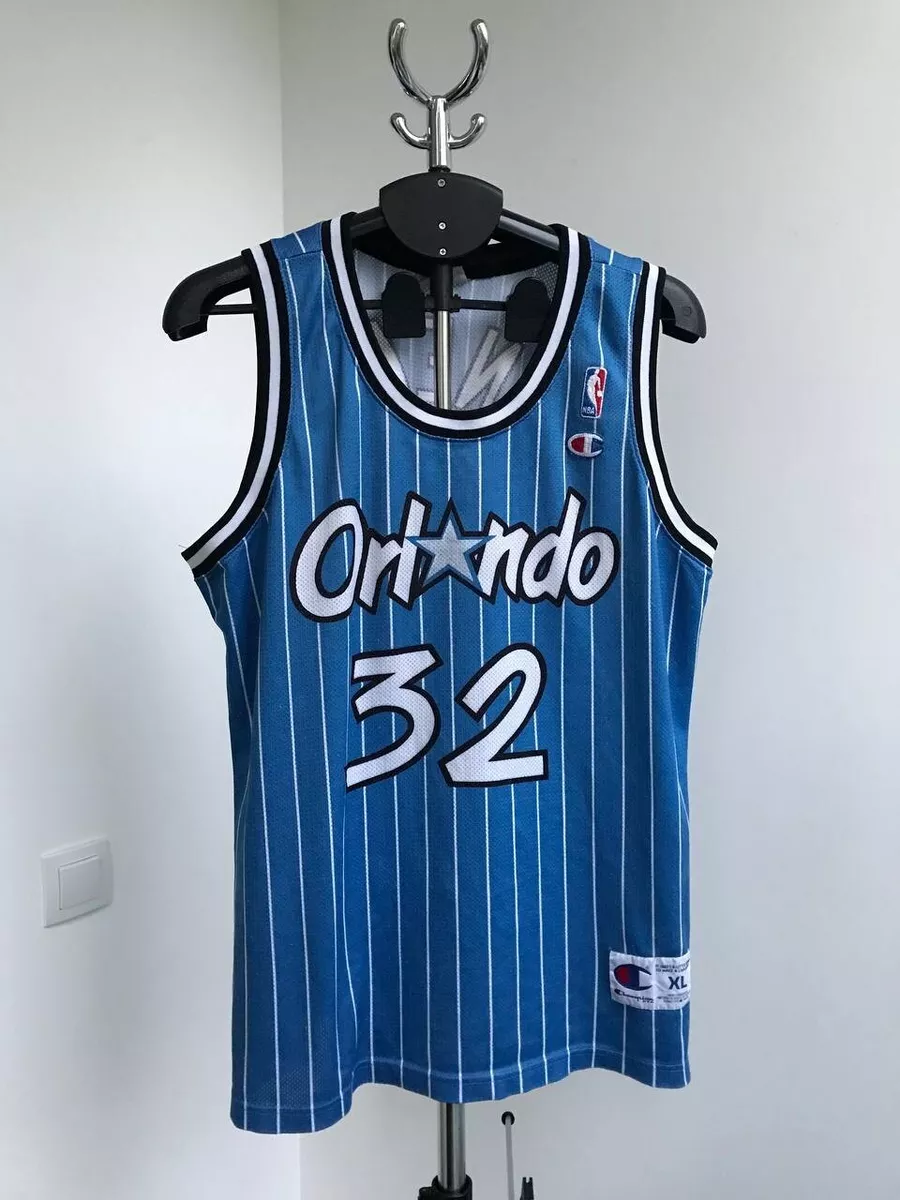 Baskeball 90s Orlando Magic Shaquille O'Neal Shaq Champion Jersey Sz 4 –  Rare_Wear_Attire