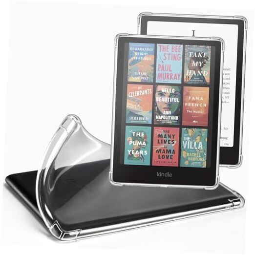 Protective Case for Kindle Paperwhite 12th Gen & Color 7-Inch Clear Soft Cover