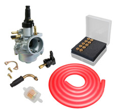 Kit carbu 17,5 avec gicleur et starter Derbi GP1 Gilera Typhoon MBK