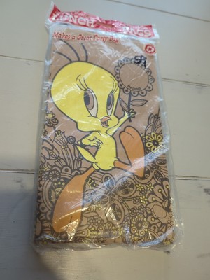 Tweety LOONEY TUNES BROWN PAPER SACKS LUNCH BAGS VINTAGE RARE TREASURE.
