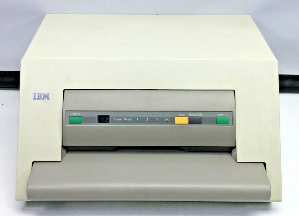 IBM 9068-A01 9068-A03 PASSBOOK PRINTER SERIAL PARALLEL USB BANKING - Image 2 of 4