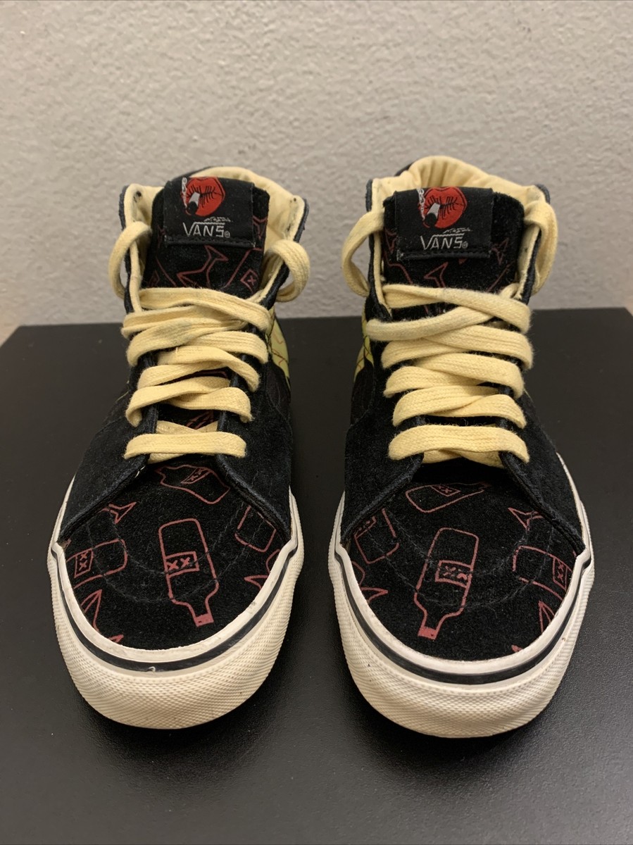 RARE 2008 Vans Vault Sk-8 Hi NIAGARA Punk High Tops Sneakers