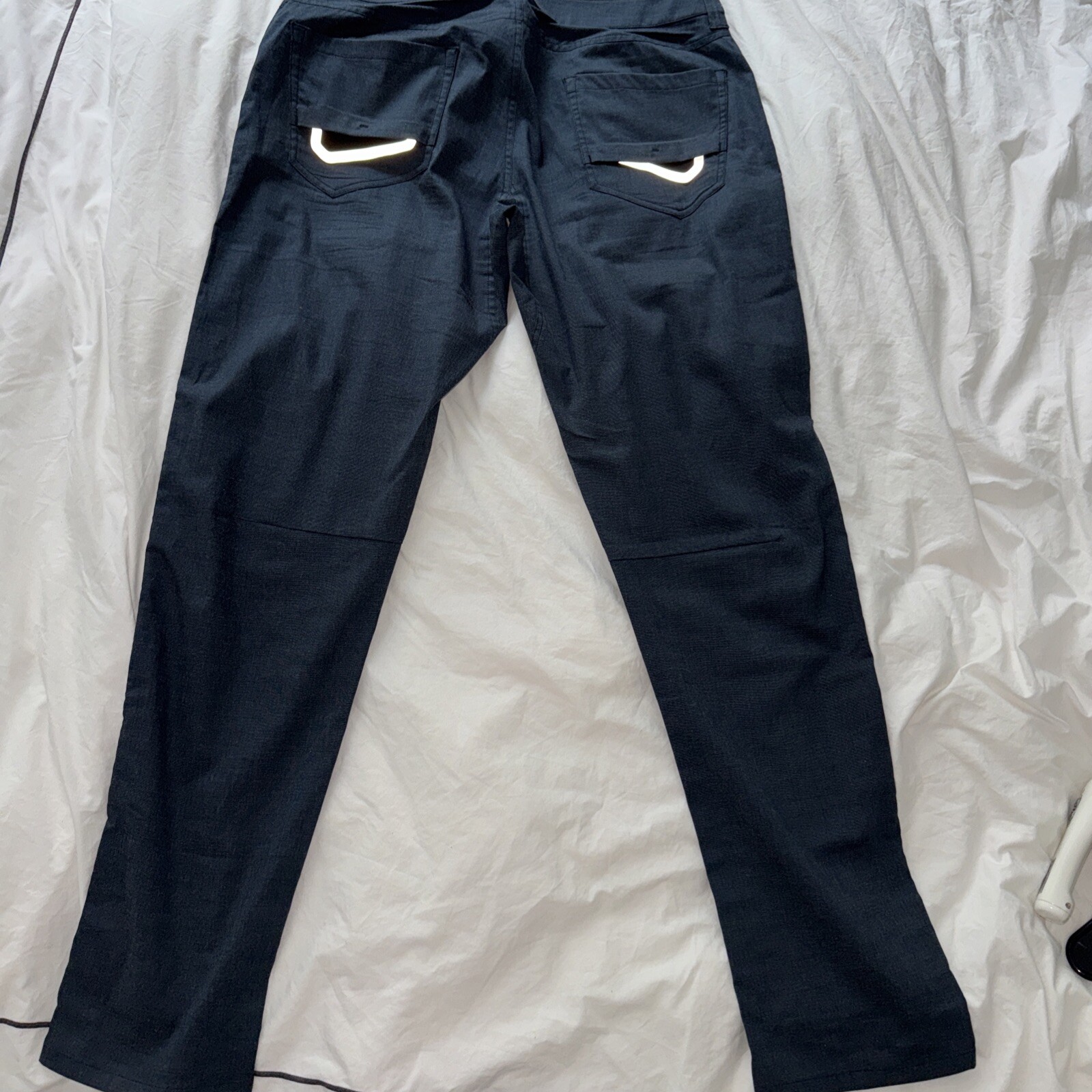 ARC'TERYX Pantalone uomo Arcteryx taglia 38 vita denim con 3M tasche posteriori e polsino