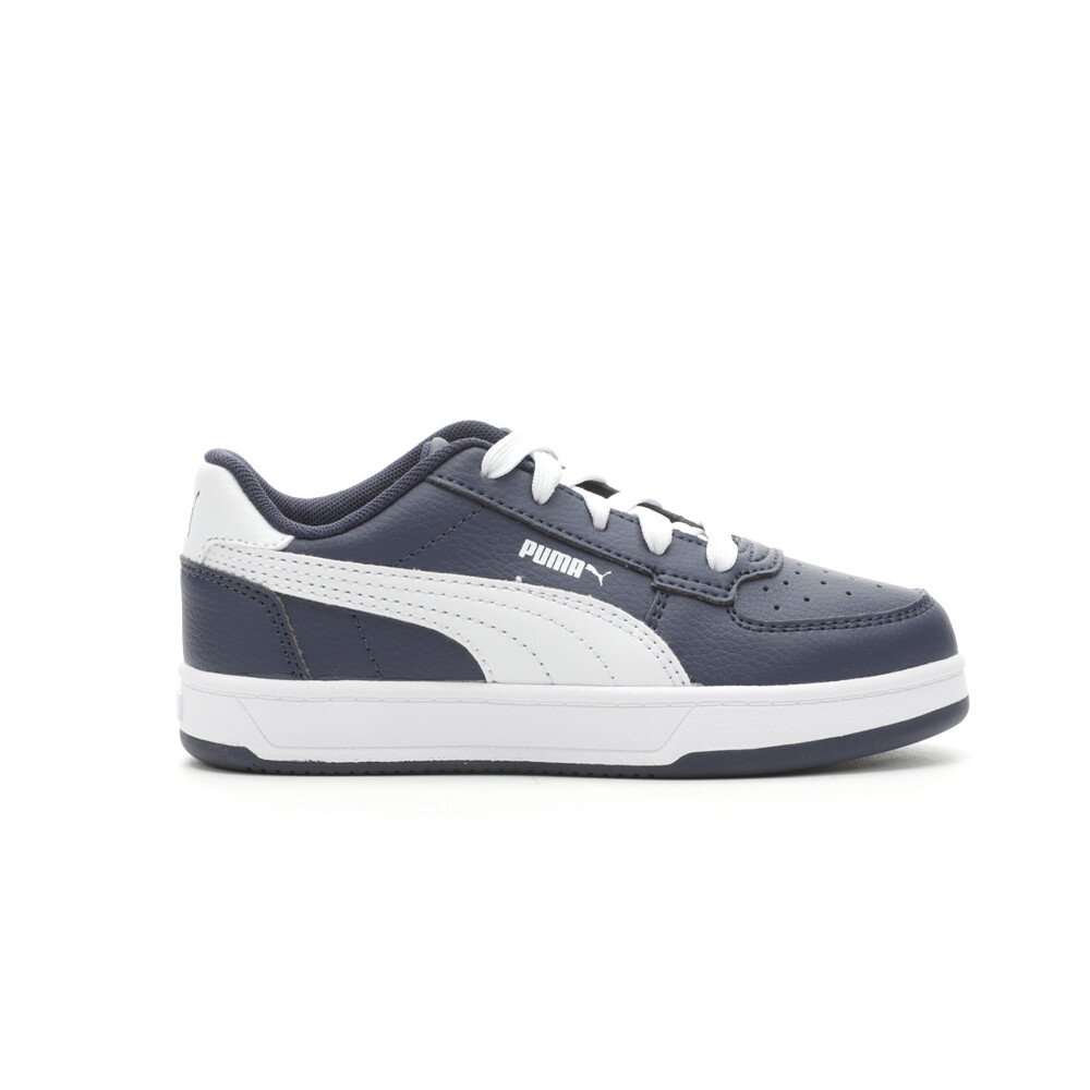 Повседневные кроссовки Puma Caven 2.0 для маленьких мальчиков на шнуровке, синие кроссовки 39383811