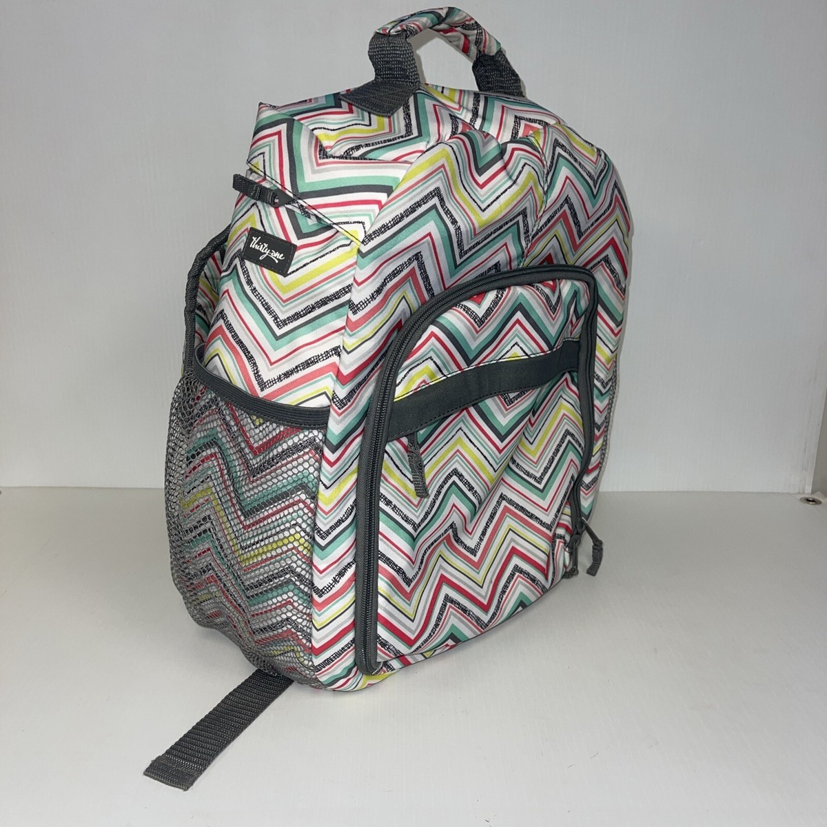 Thirty-One Party Punch Backpack Sling Camera Diaper Bag One