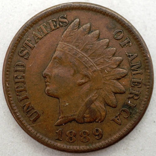 1889 Indian Head Cent - XF