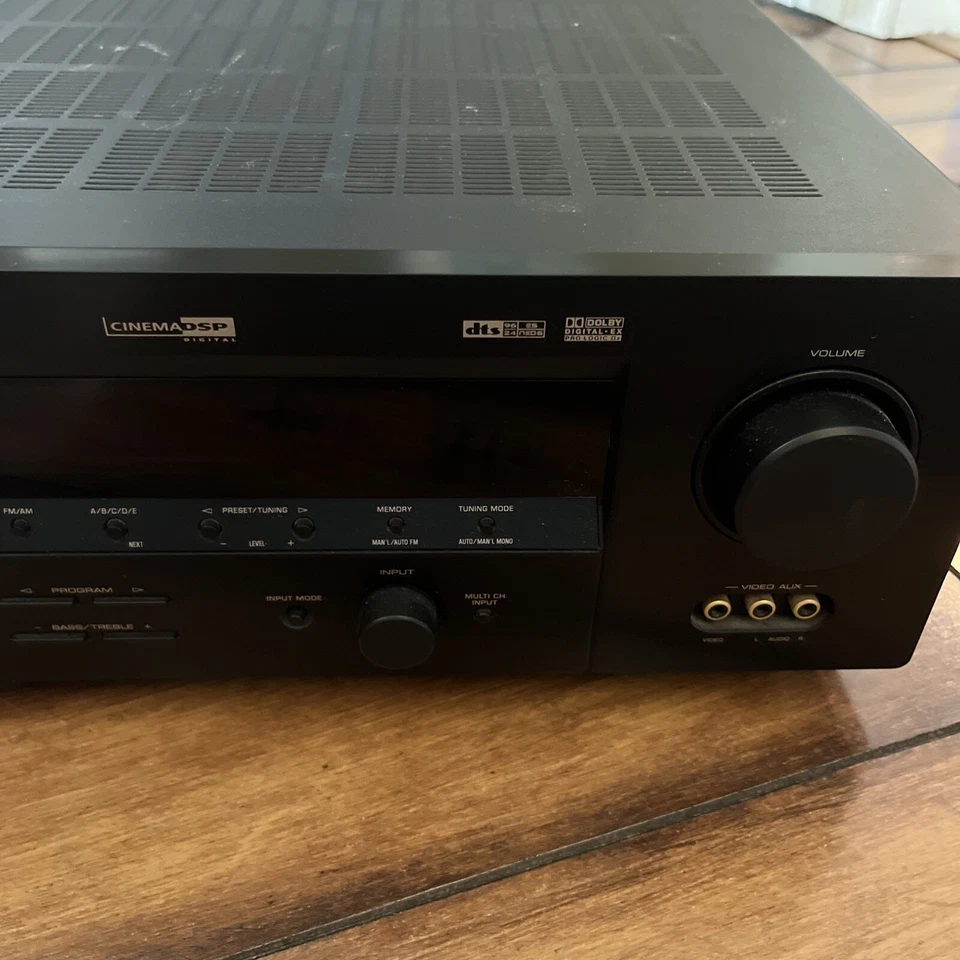 Yamaha HTR-5740 Receiver Tuner Stereo 6.1 Channel Dolby Home Theater Tuner - Image 3 of 4