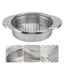 Cesta de drenaje de frutas de acero inoxidable 304 colador colador drenaje de agua