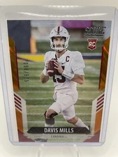 Davis Mills 2021 Panini Score Lava RC /575!