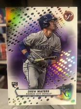 Drew Waters 2023 Topps Pristine Purple Refractor Rookie RC SSP /99 ⭐️ MINT GEM?