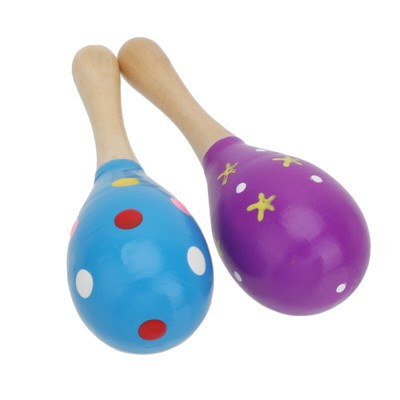 maracas madera bebe