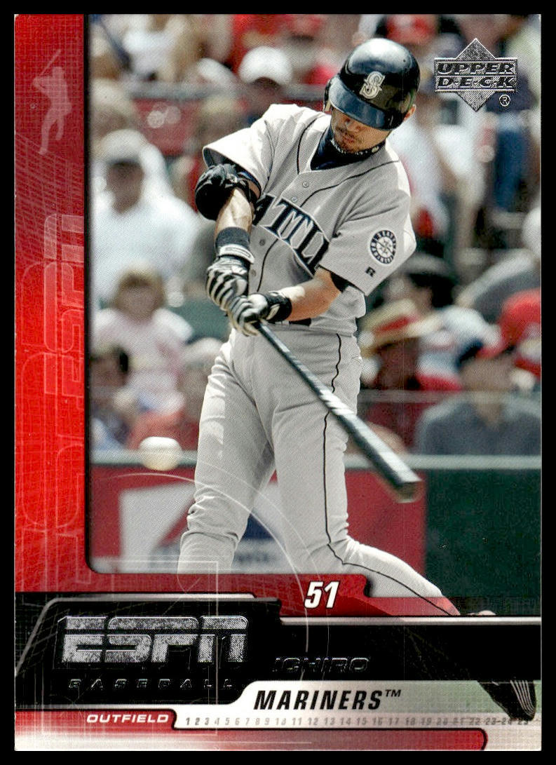 2005 Upper Deck ESPN #77 Ichiro Seattle Mariners Baseball