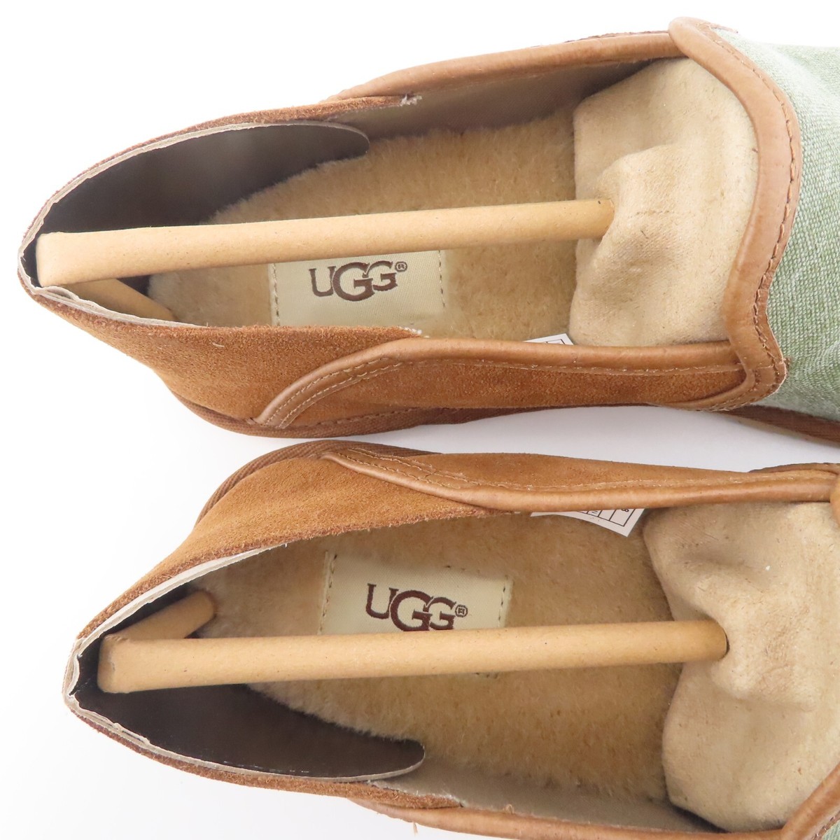 UGG Mens Loafer Shoe 1014728 Size 8 Brown/Green M Cooke 
