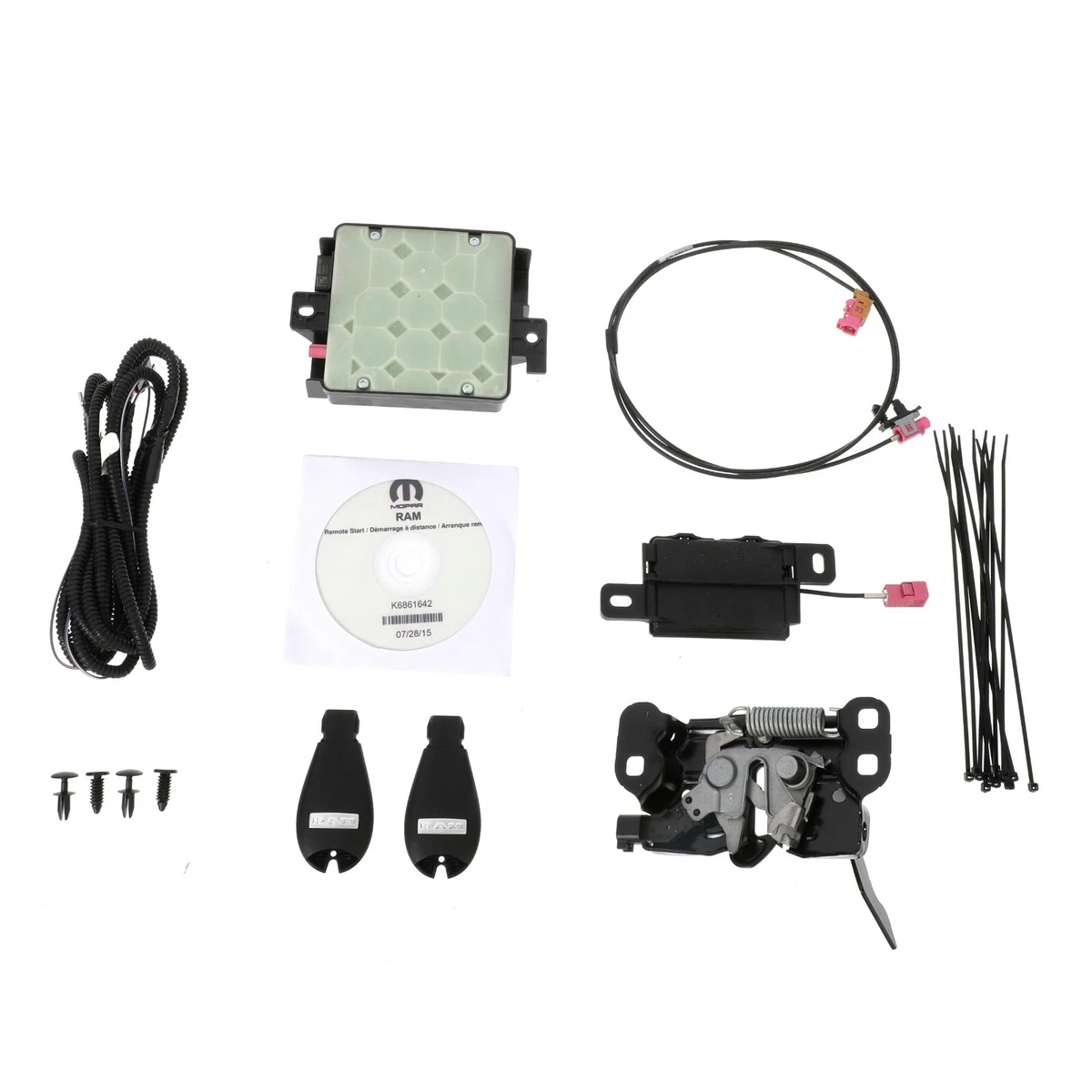 2014 RAM 1500 2500 REMOTE START KIT OEM NEW MOPAR 82214054AB